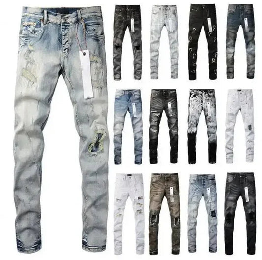 Purple jeans supplier